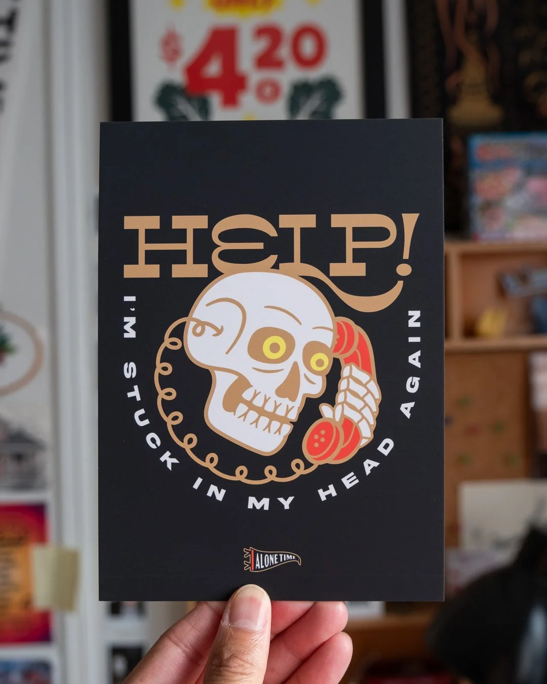 Help! - 5"x7"  - Miniprint