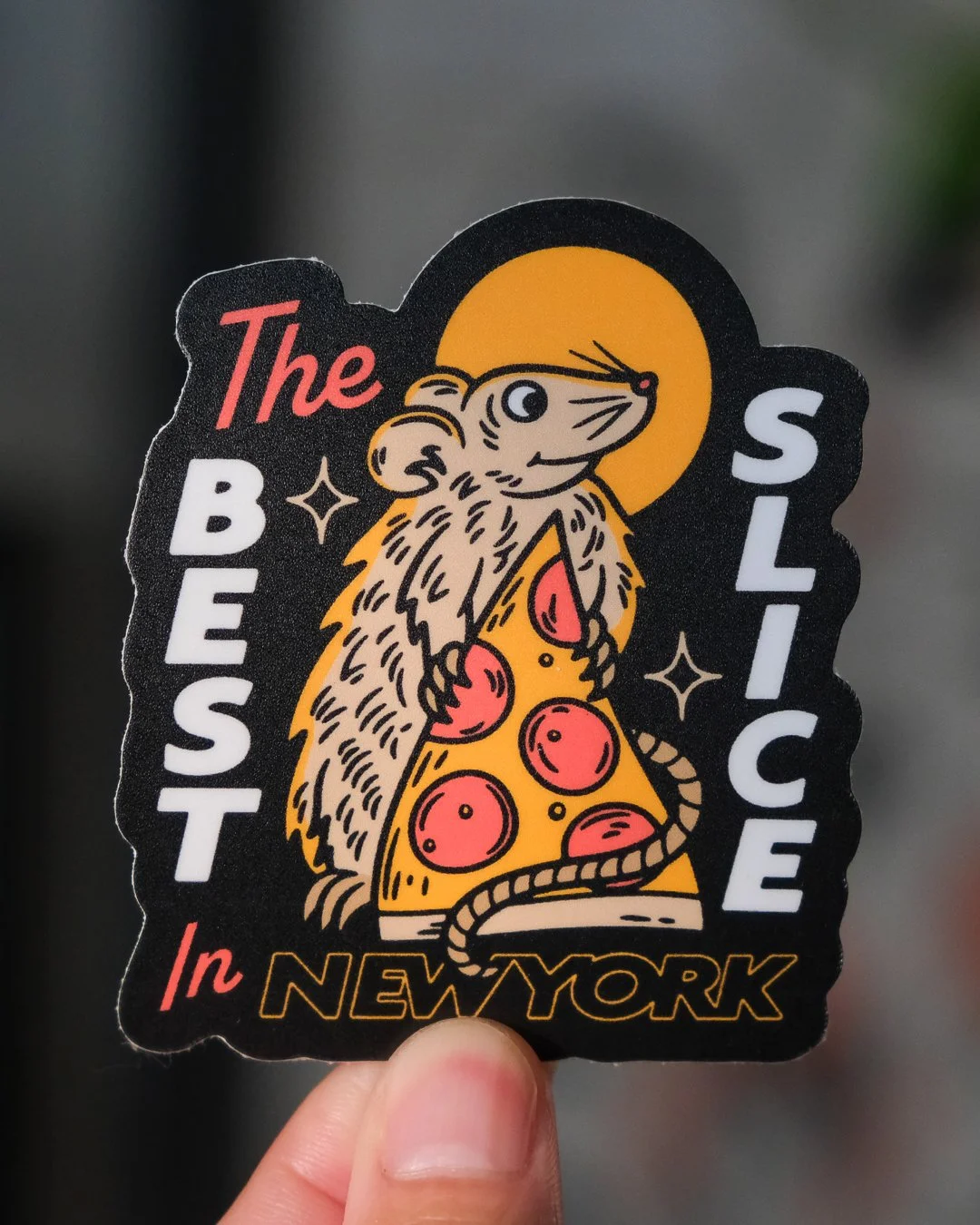 Pizza Rat - Sticker (Redux)