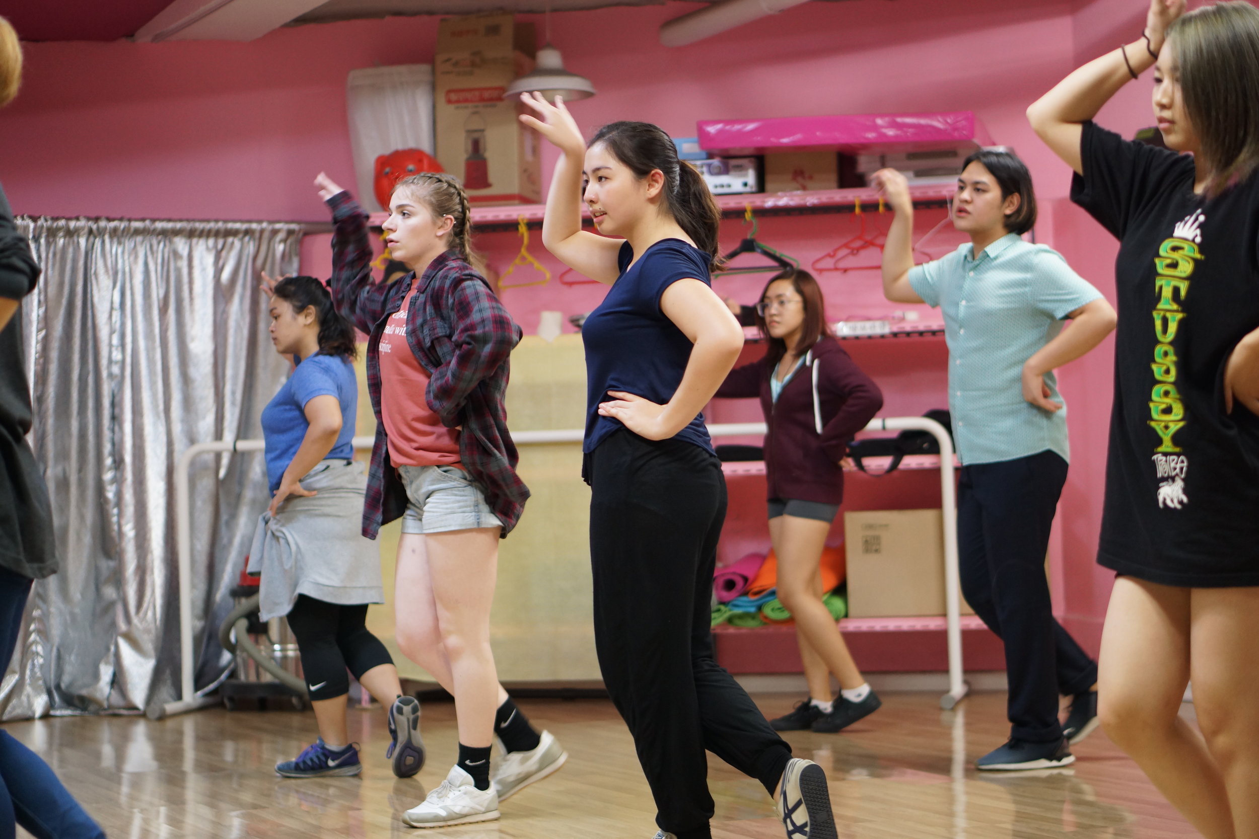  Interns enjoy free KPop Dance lessons.&nbsp; 
