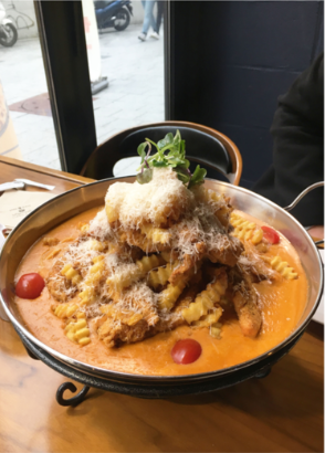 Delicious food in Hongdae area 