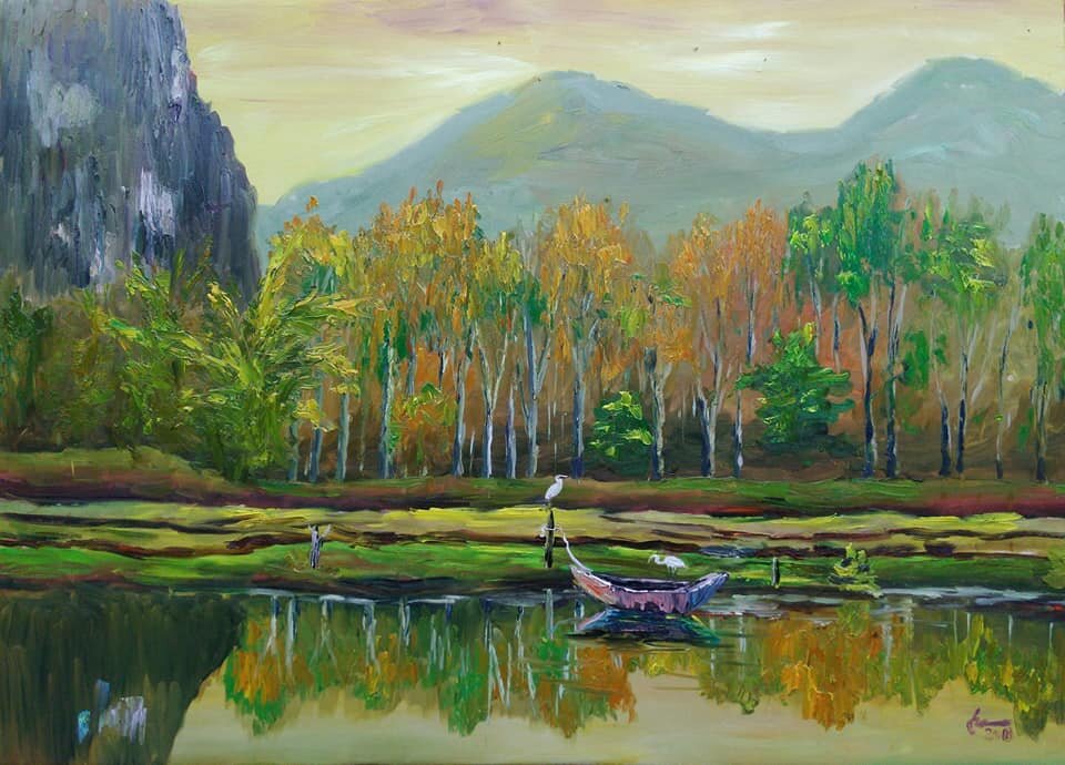 Chiều thu_ 50x70 - ha nguyen.jpg