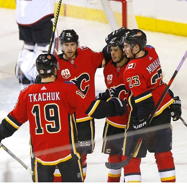 Watch the game with us TONIGHT for your chance to WIN Flames Tickets for this Saturday night&rsquo;s game with the Flames going up against Stanley Cup Champions, St Louis! #calgaryflames #goflamesgo #hockeycalgary #nhl #calgaryspubs