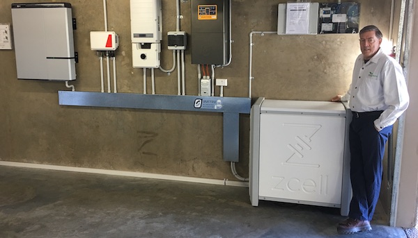 Example of complexity in a single system: SwitchDin customer Jeff Knowles’ home includes a mix of batteries & inverters, managed by a SwitchDin Droplet controller.