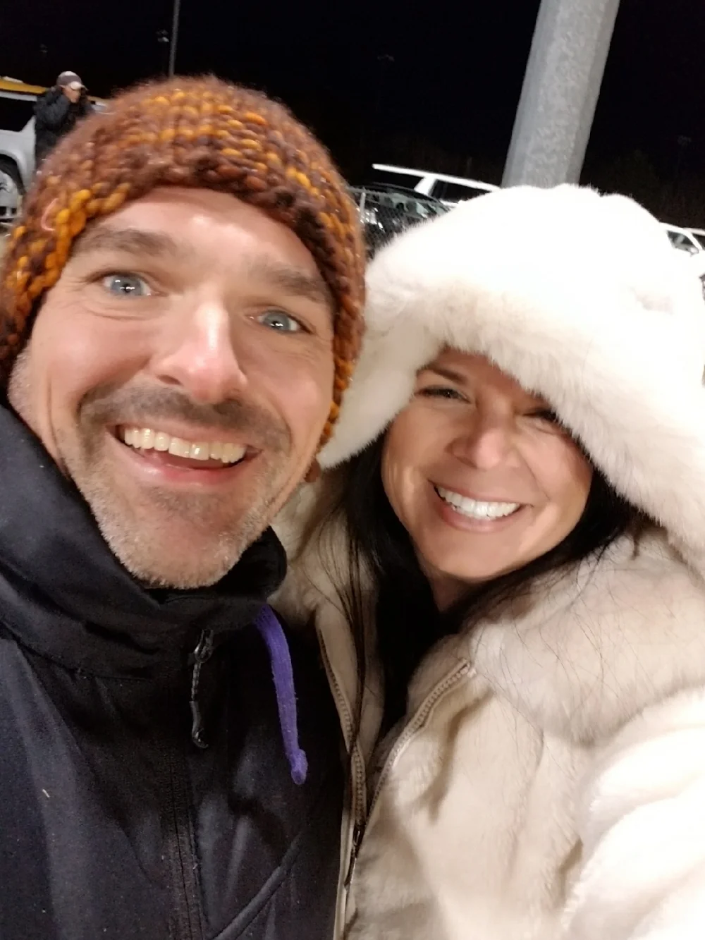 My white fur coat - My favorite Pap Smear Purchase!