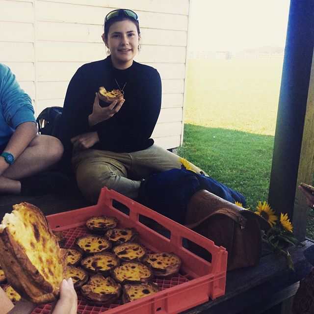 We are so fortunate to have the support of the local community. A few weeks ago we had a lovely day out to @thefarmatbyronbay and were lucky enough to be fed delicious quiches and portugese tarts by @thebreadsocial. Our tummies were almost as full as our hearts! #blessed #youngpeoplematter #sustainablebusiness #ethicalbusiness #supportingyouth #organicfarming #innovation #farmfreshbyronbay