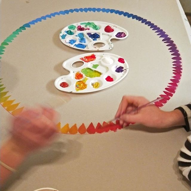 All the colours! #girlsgroup photo by @deborah.pearse