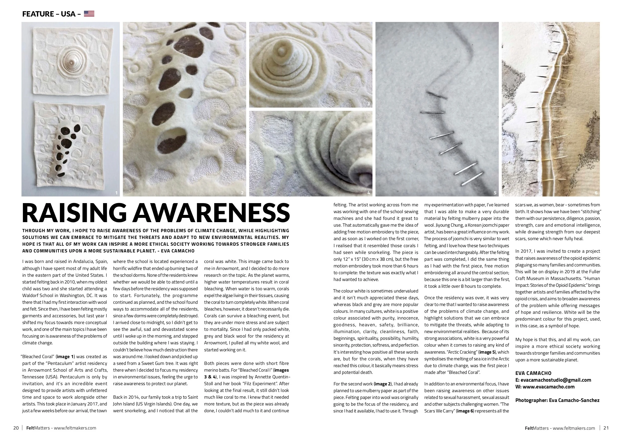 FELT MATTERS MAGAZINE - UK - WINTER 2019
