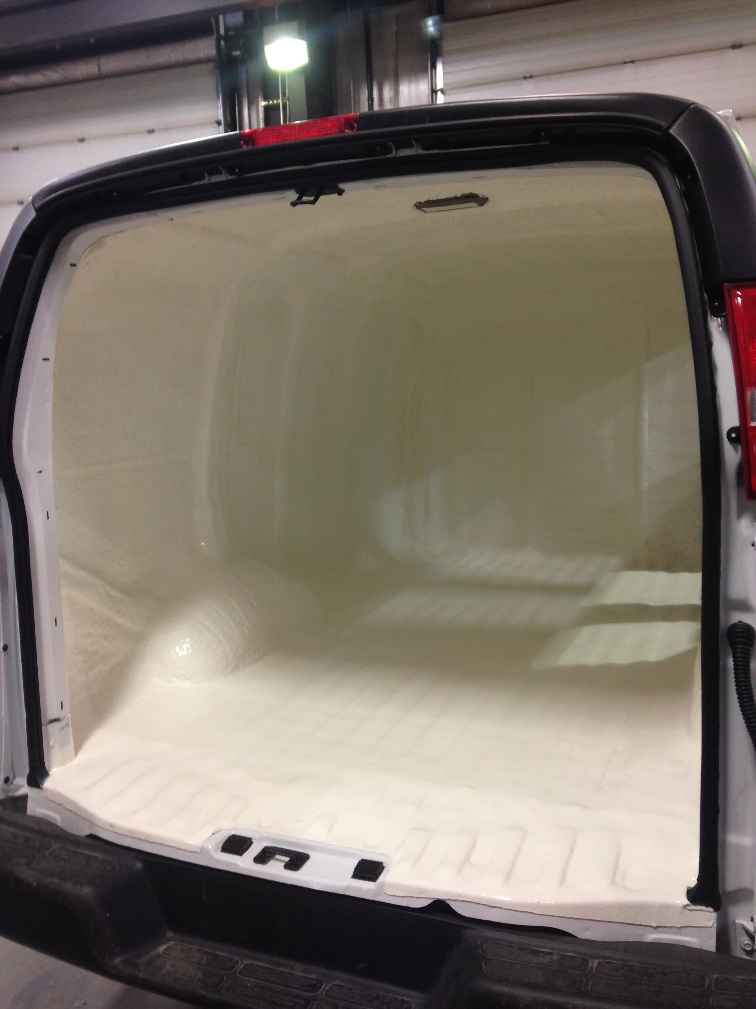 Industrial van polyshield coating