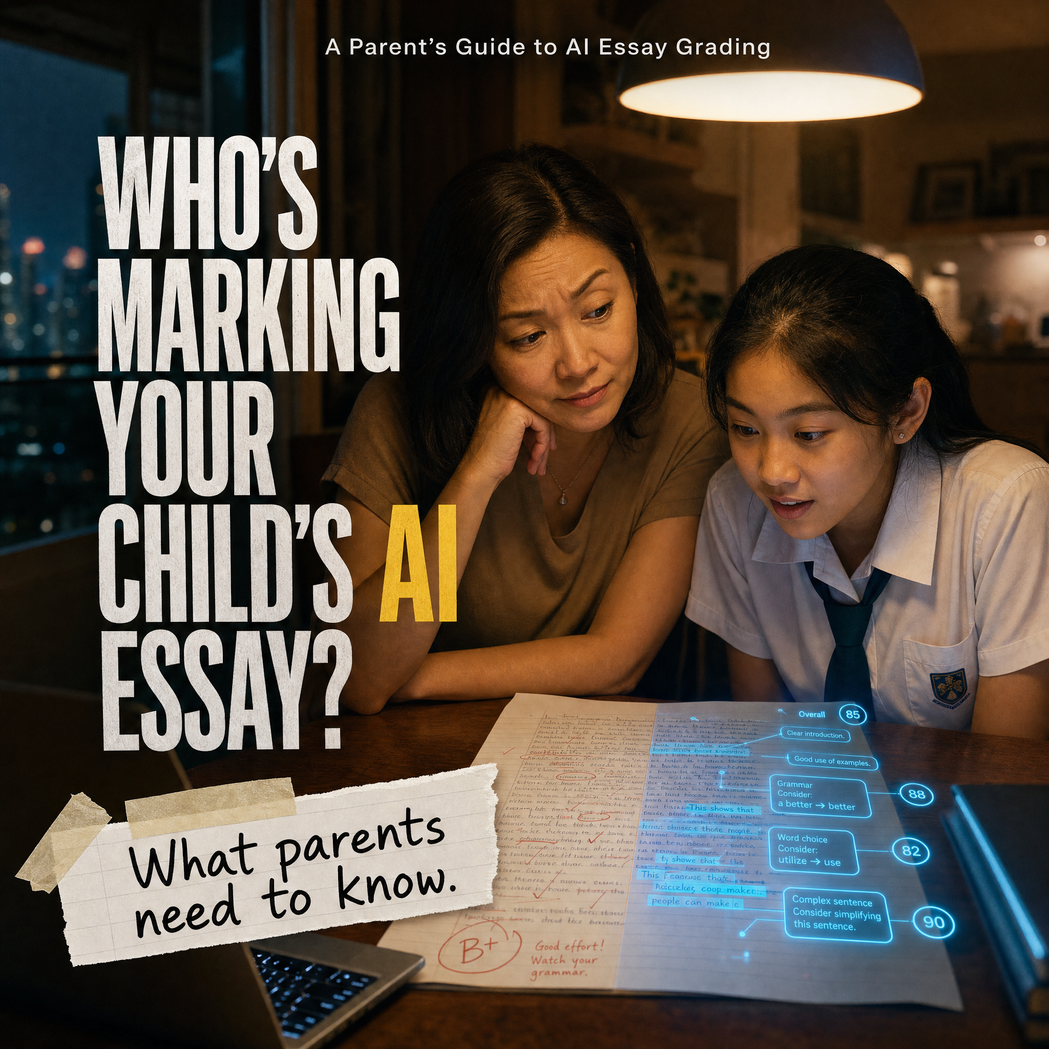 MOE's AI Grading Tool (2026): A Parent's Guide to AI Essay Grading