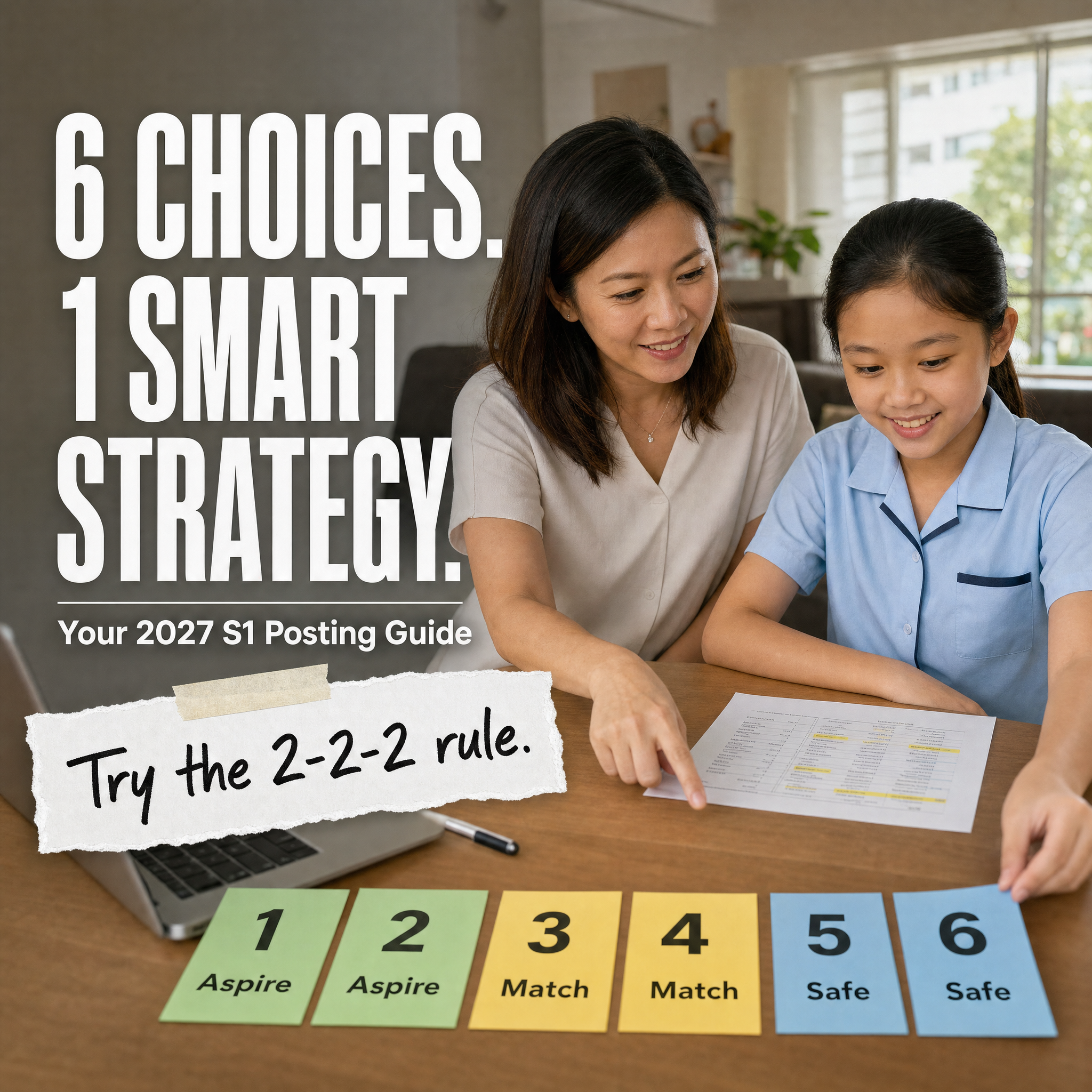 How Many Schools Can I Choose for the 2027 Secondary 1 (S1) Posting?