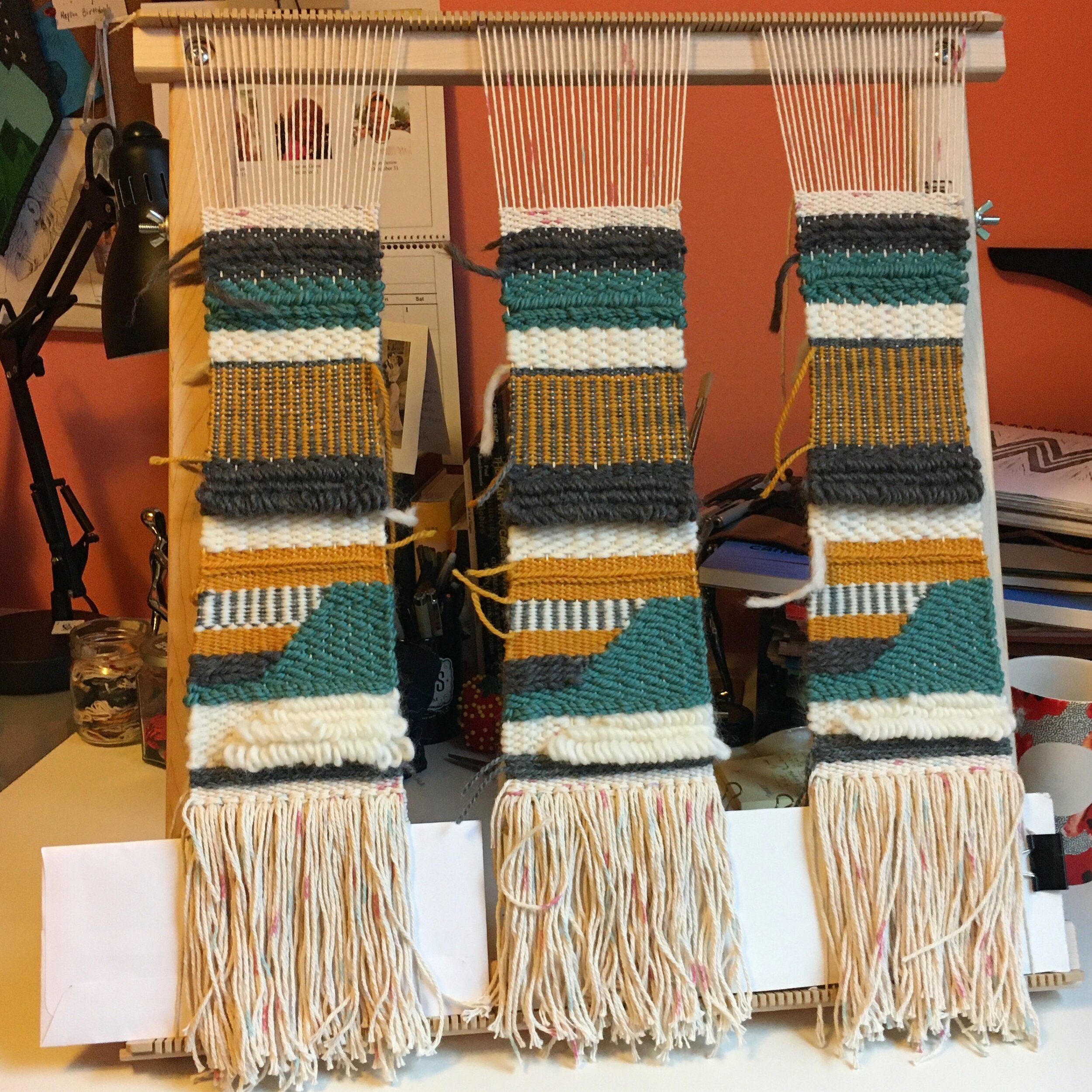 Triplet Woven Tapestry