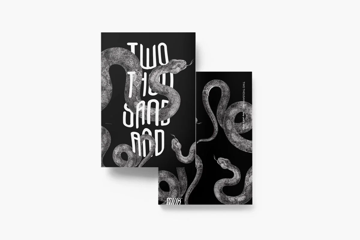 Designer Notebooks Line Product Photography From Front and Back