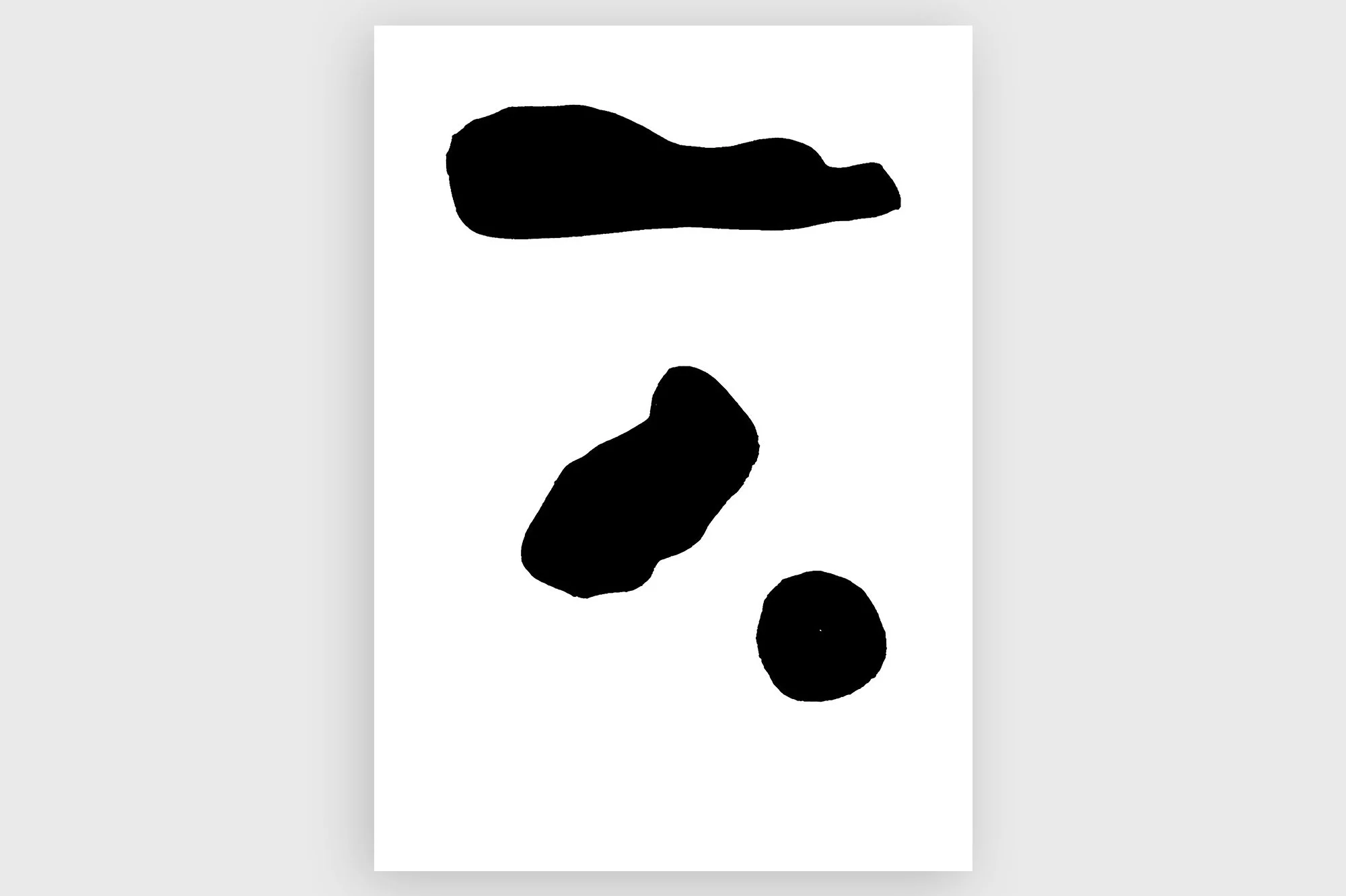 Drawing no. 8, ink on paper, 21 x 14.8 cm, details available upon request. 