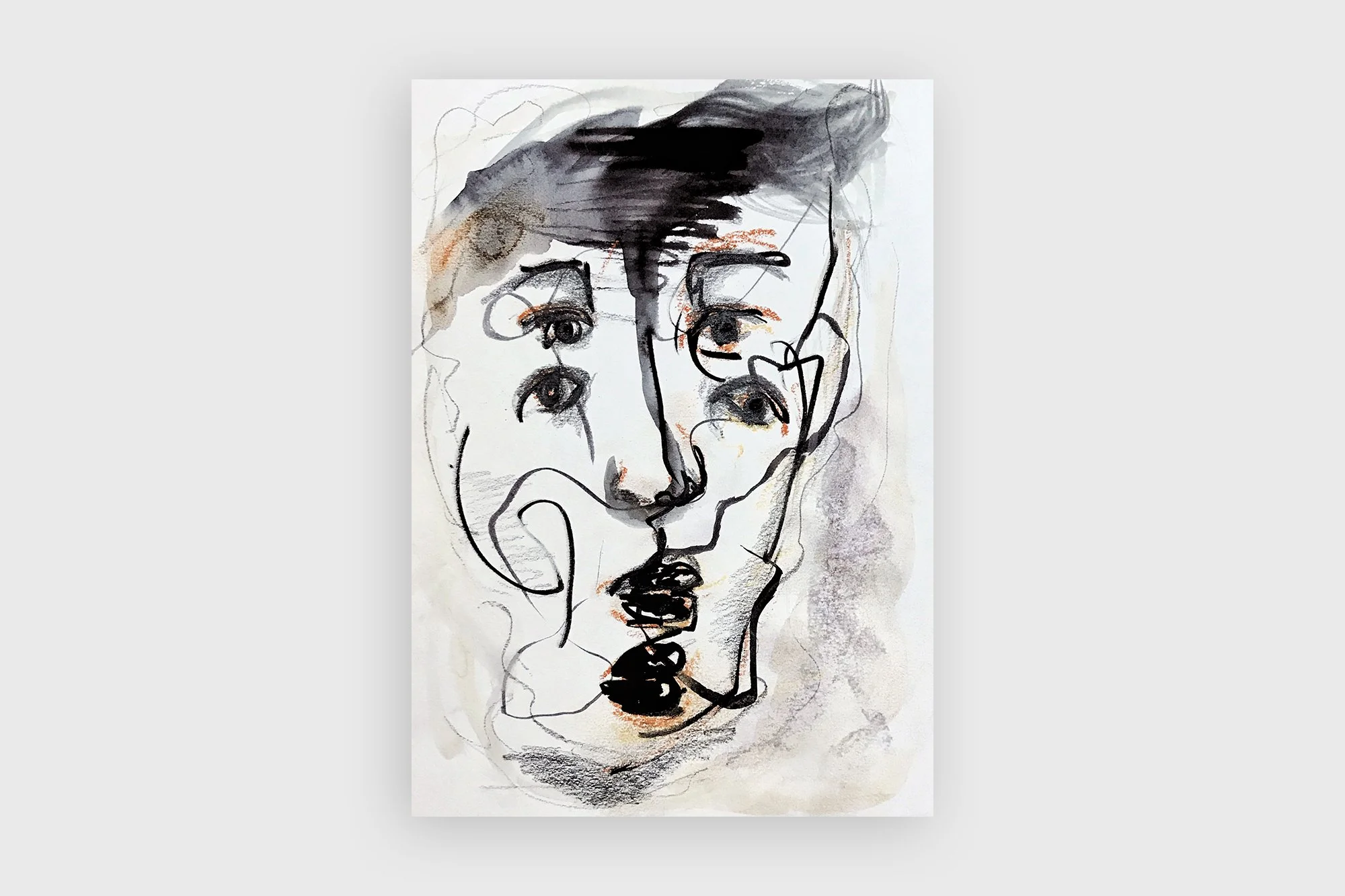 Drawing no. 50, pastel on paper, 59.4 x 42 cm, details available upon request. 