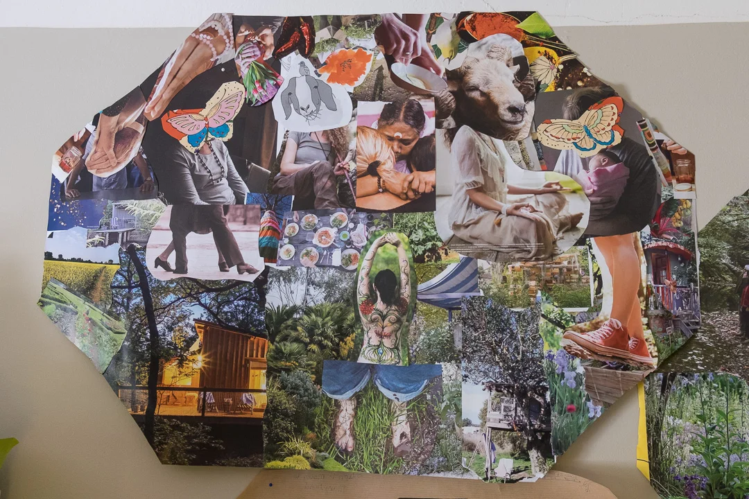 Collage by VICTORIA WIDENER