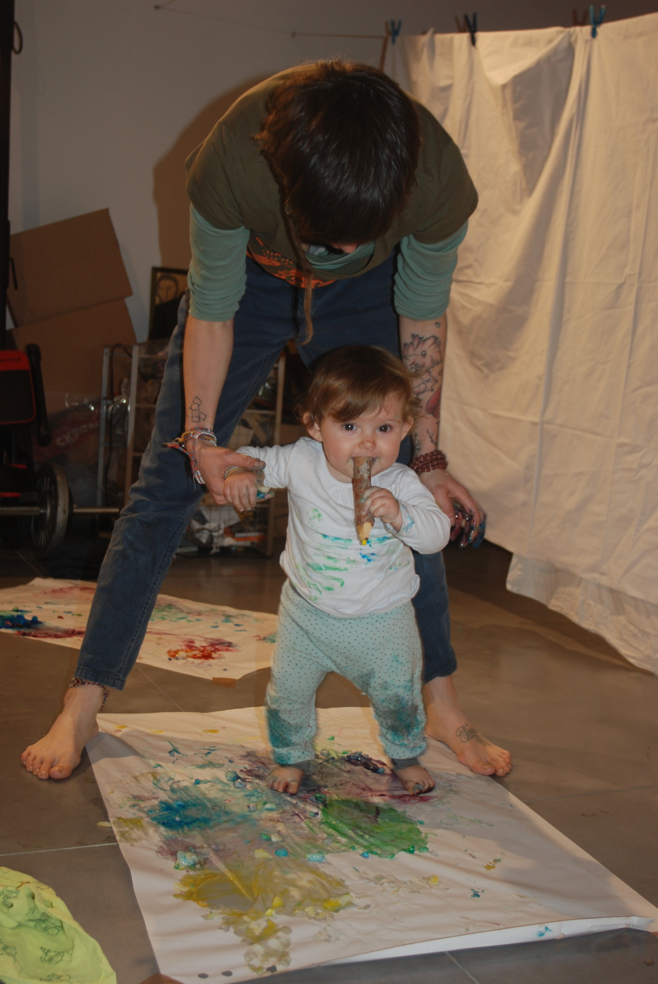 Atelier DIY parent/enfant : peinture au doigt – BeeVrac