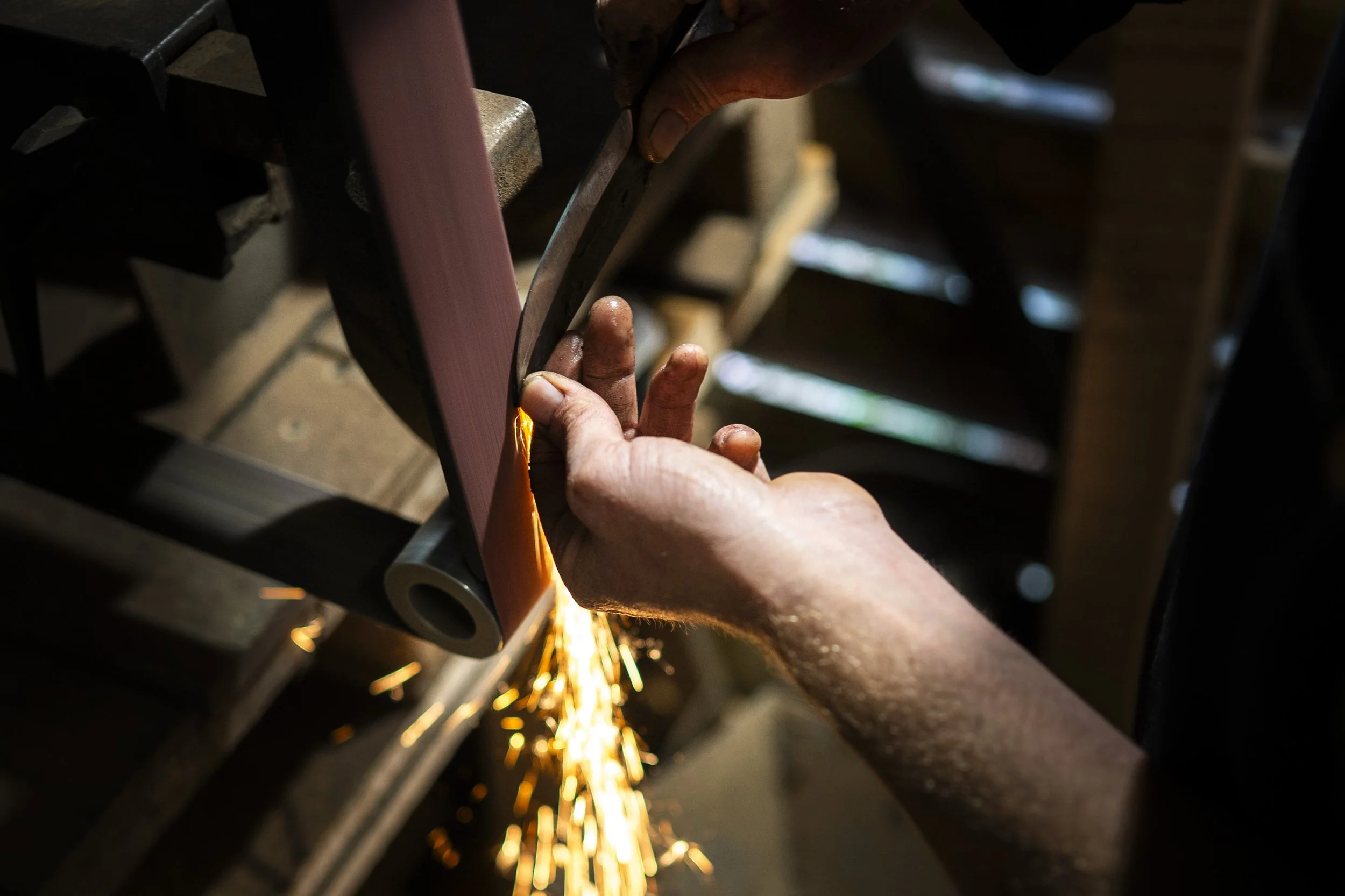 Stage de fabrication à la forge d'un couteau fixe&nbsp;