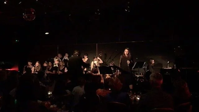 A couple of snippets from a wonderful @artemisorchestra show a few weeks ago ☺️ I&rsquo;ll be singing this amazing Kristin Berardi tune again at @perthjazzfestival on Sunday the 10th of November ! Can&rsquo;t wait 😍