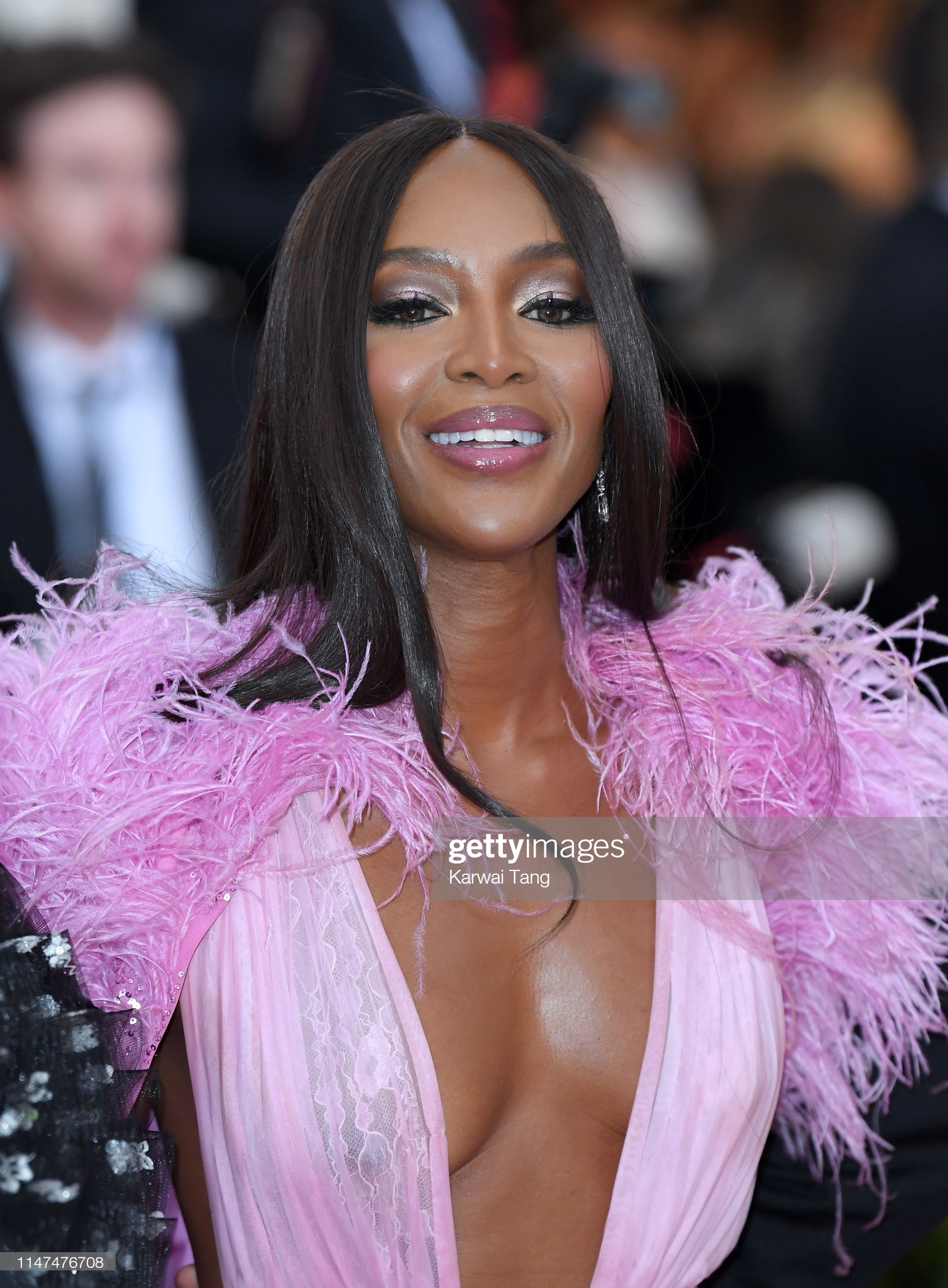 NEW YORK, NEW YORK - Maio 06: Naomi Campbell arrives for the 2019 Met Gala celebrating Camp: Notes on Fashion at The Metropolitan Museum of Art on Maio 06, 2019 in New York City. (Photo by Karwai Tang/Getty Images)