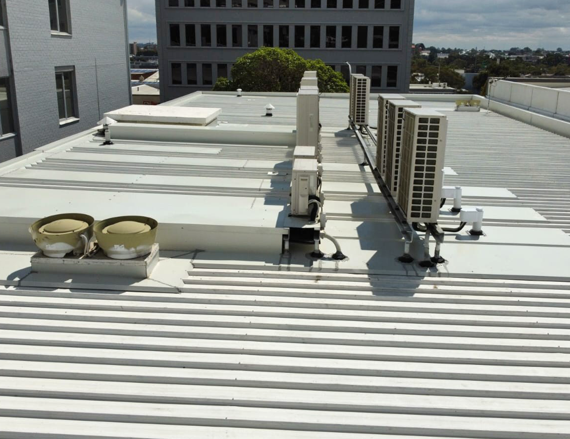 Dry Pan & Box Gutter Replacement Commercial 1