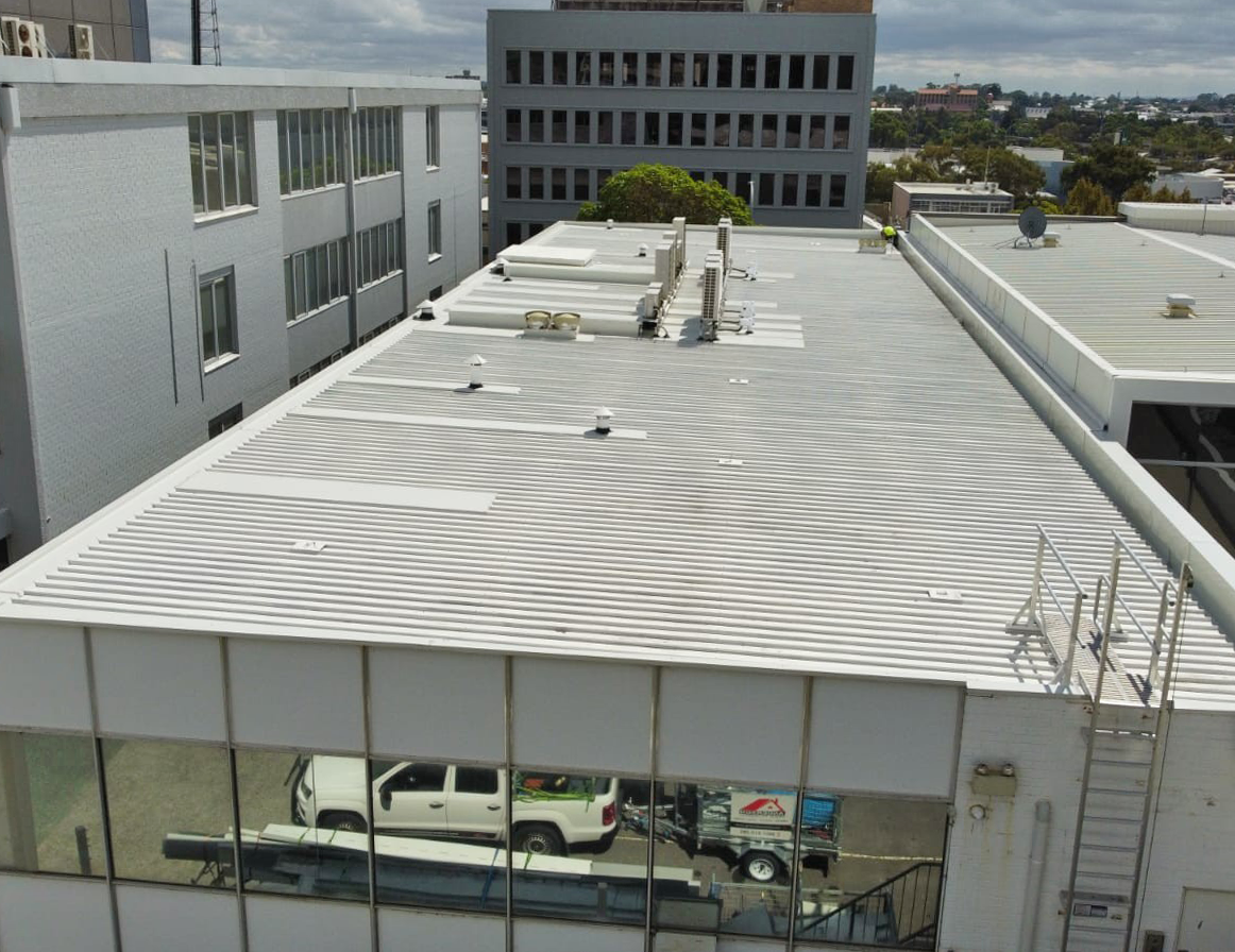 Dry Pan & Box Gutter Replacement Commercial .2