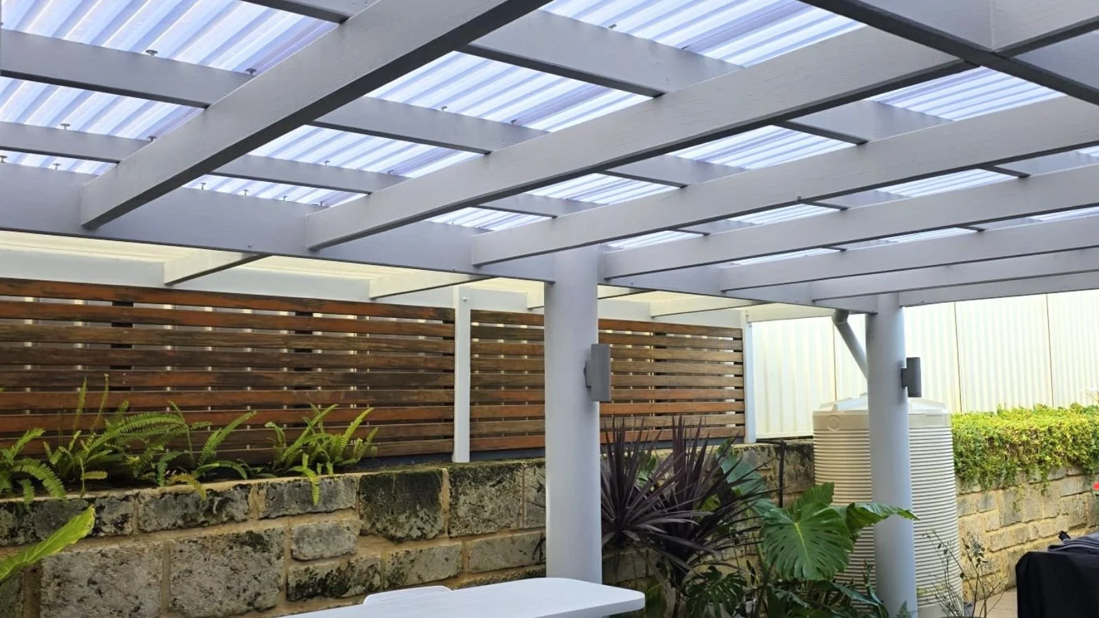 Patio Re-Sheet - Colourbond Southerly  3