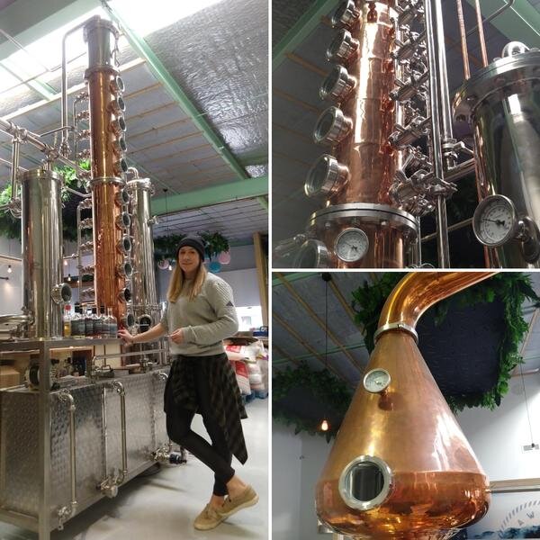 From whiskey to gin at Southward Distilling
