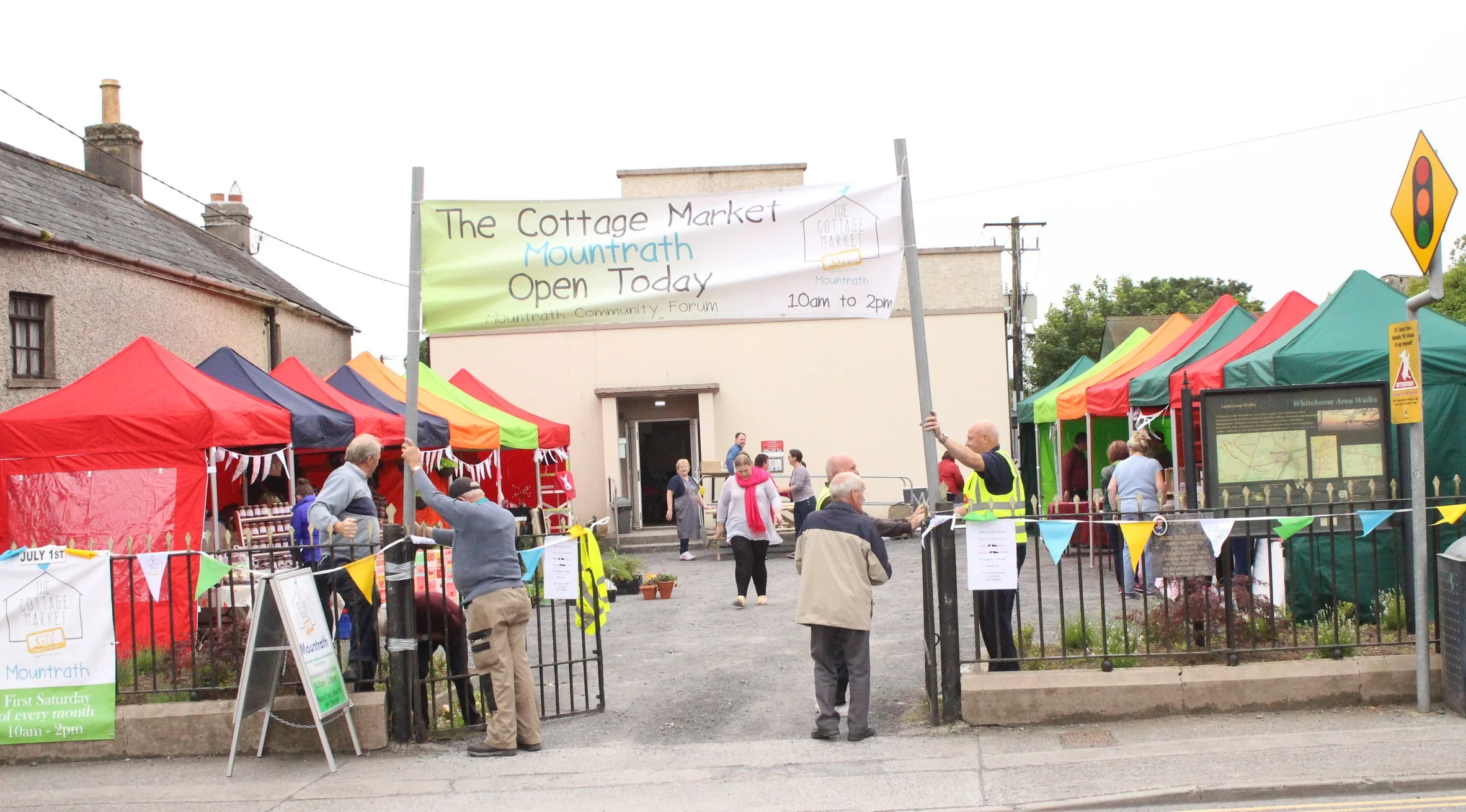 The Cottage Market, Mountrath will take place in the Macra Hall, Main Street, MountrathSaturday 5th August 10am - 2pm