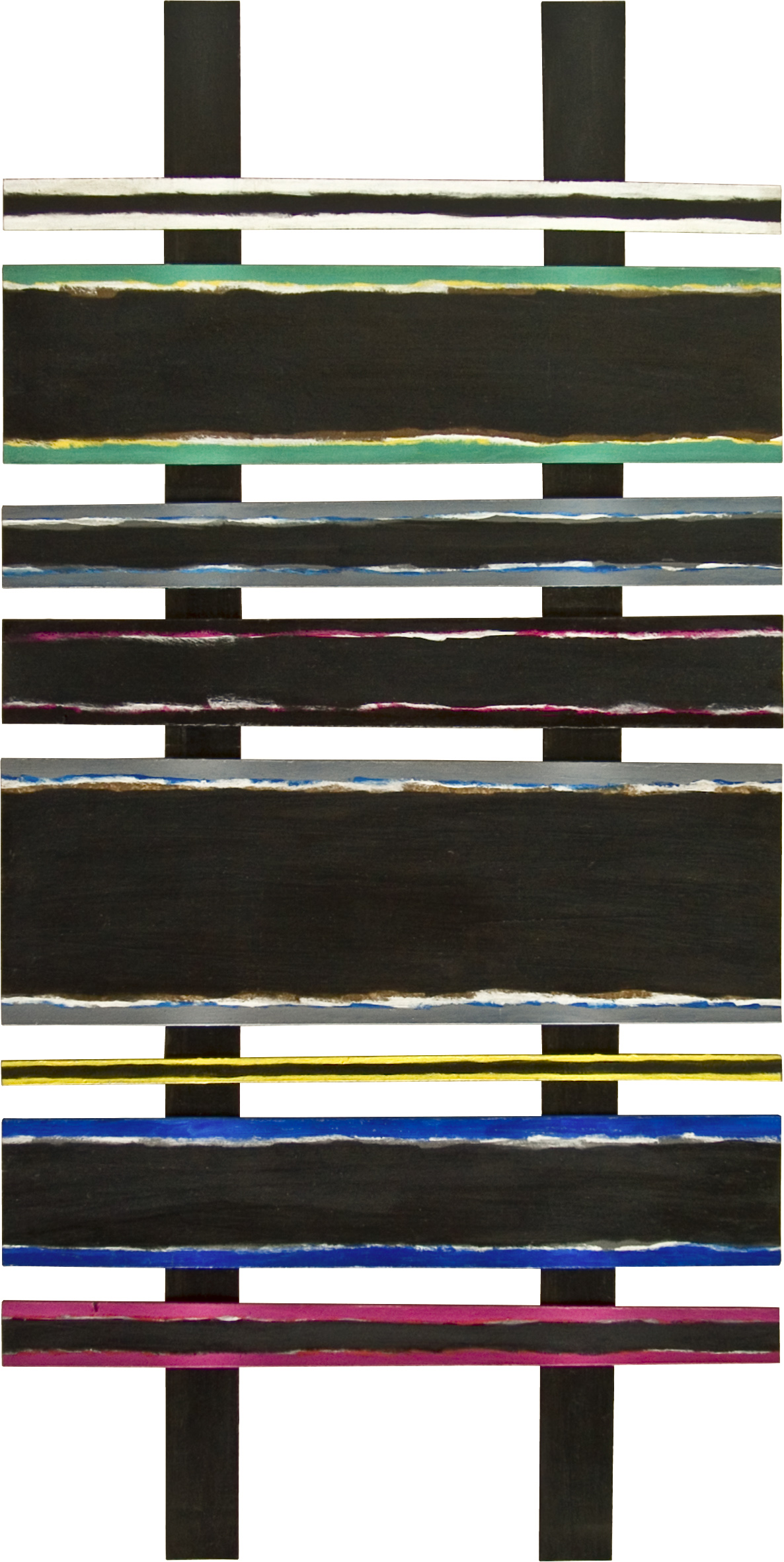 akril, papir, 57 x 100 cm, 1985