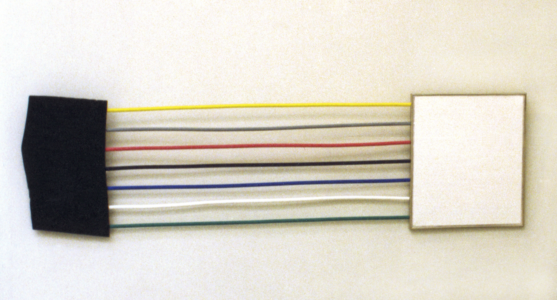 akril, platno, les, 64 x 192 cm, 1985