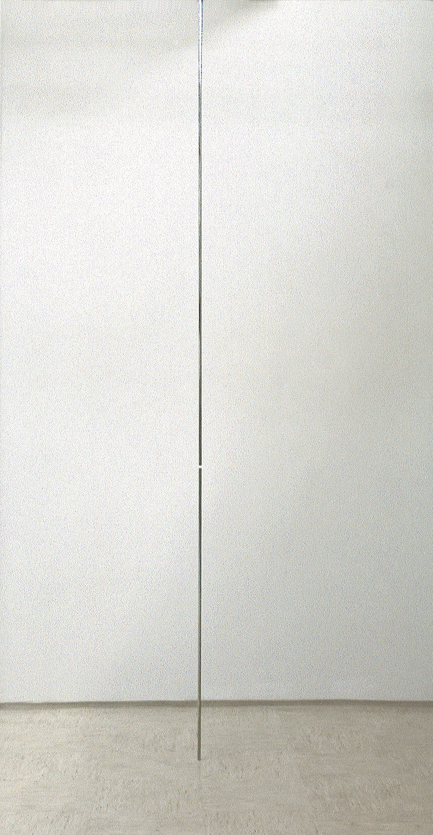 nerjaveče jeklo, 600 x 1,5 x 1,5  cm, 1998
