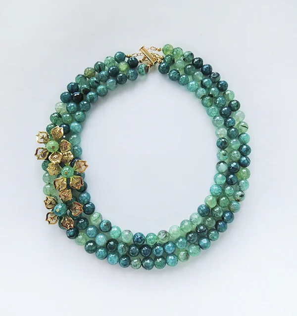 Winter Flowers Necklace