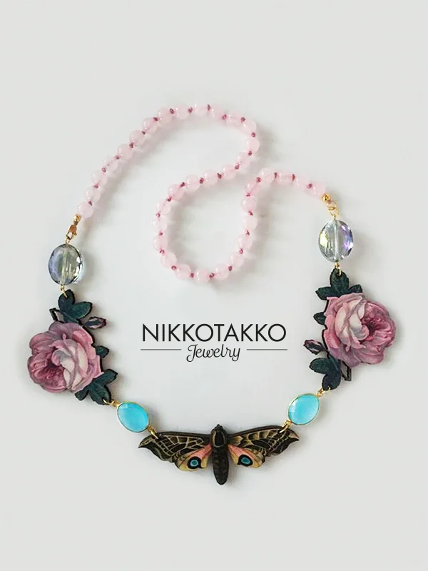 Smerinthus Ocellatus Necklace