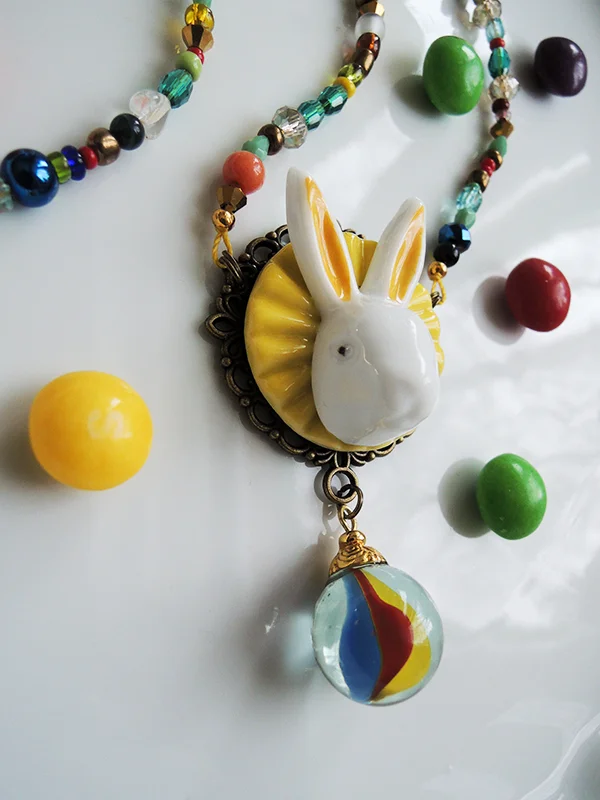 The White Rabbit Necklace