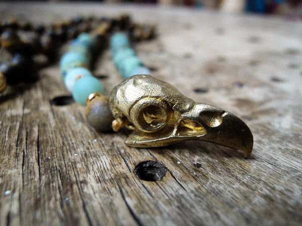 Parrot Skull Necklace