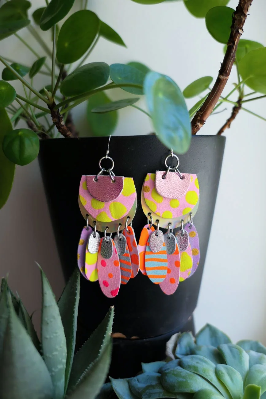 Fruit Basket Haute Couture Earrings