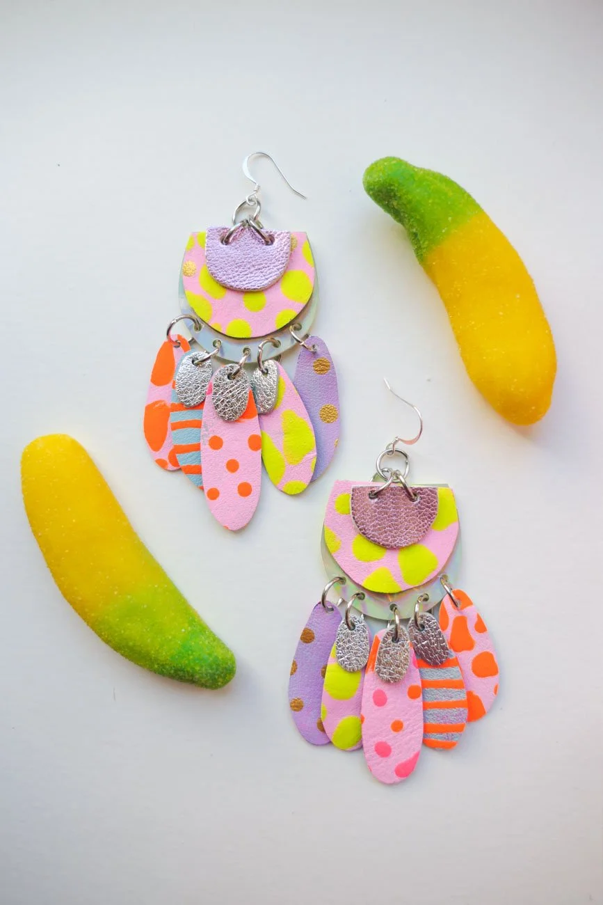 Fruit Basket Haute Couture Earrings