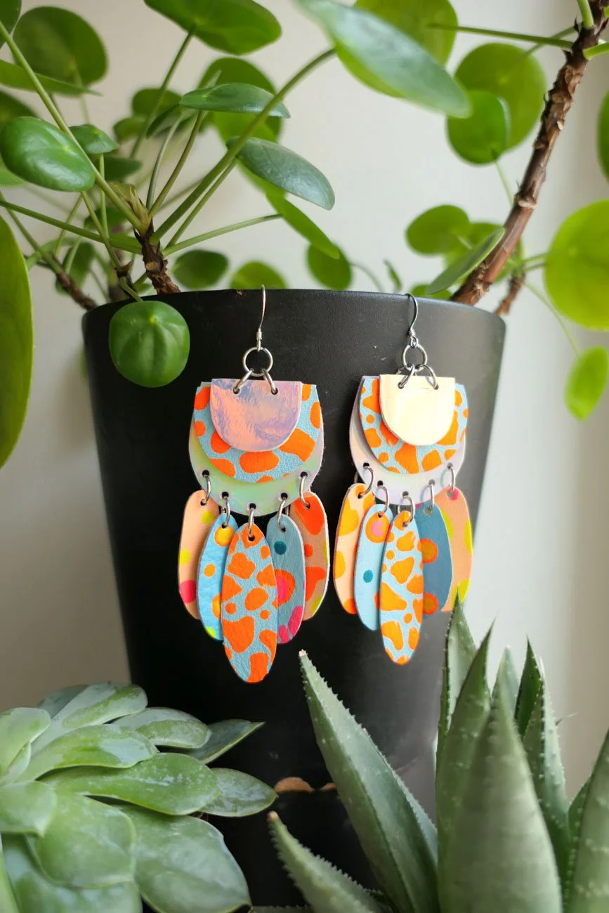 Hidden Treasure Earrings | Paradise Collection by Nikkotakko