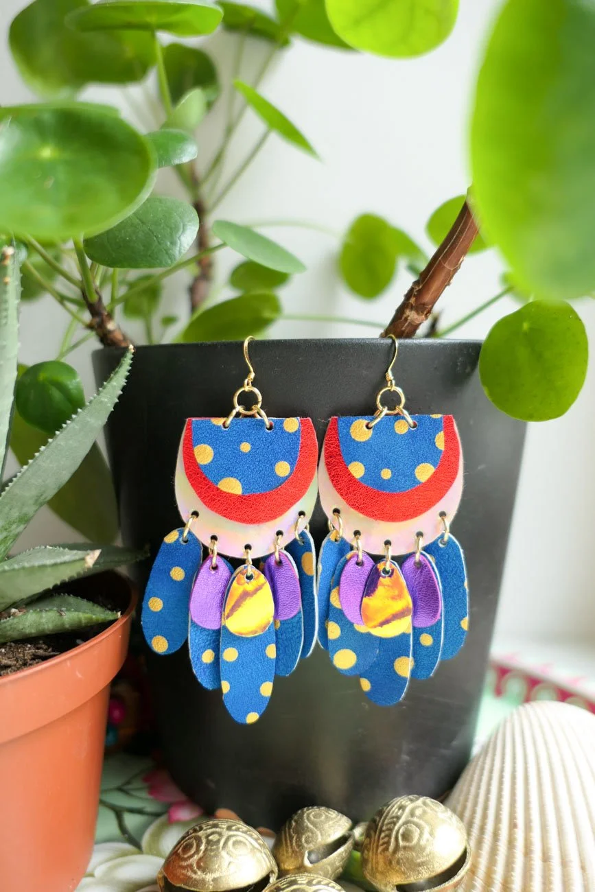 Silky Night Earrings | Paradise Collection by Nikkotakko