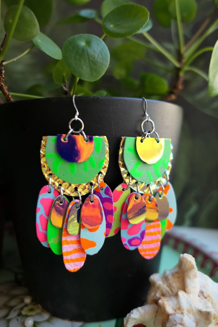 The Birds of Paradise Earrings | Paradise Collection by Nikkotakko