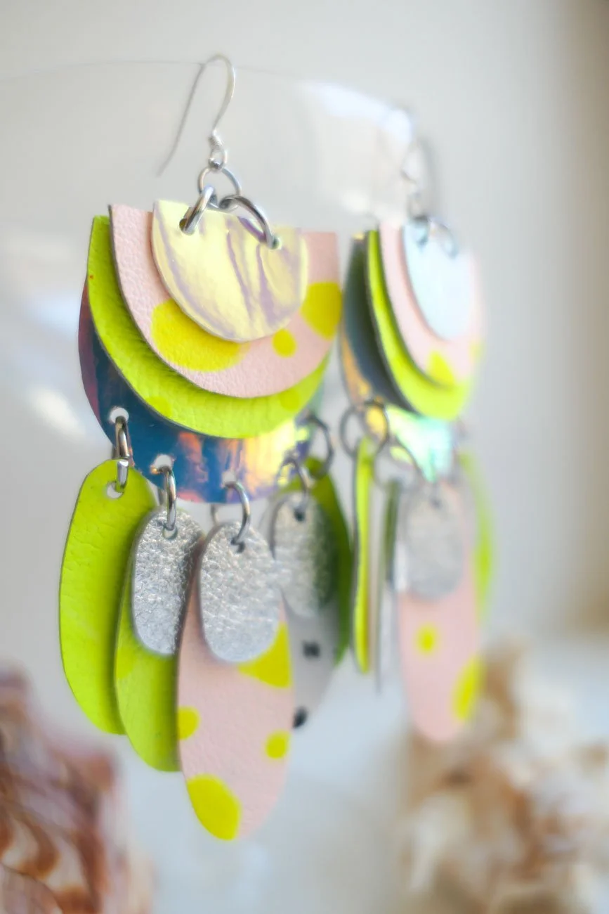 Yellow Birdwing Earrings | Paradise Collection by Nikkotakko