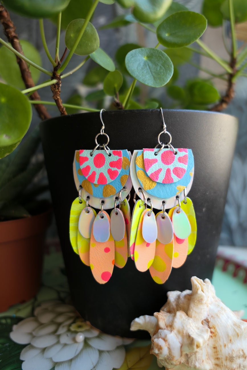 Happy Toucan Earrings | Paradise Collection by Nikkotakko