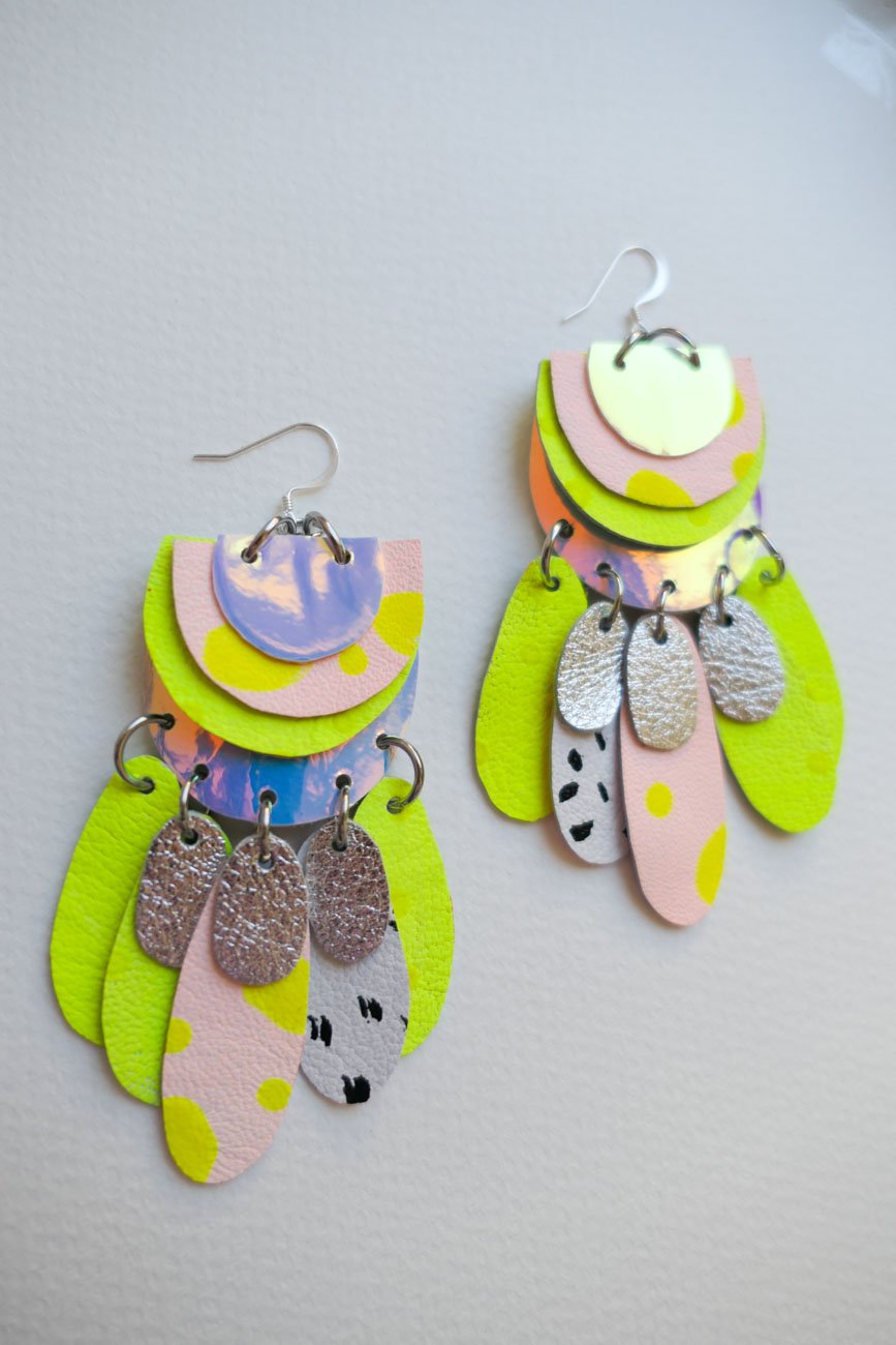 Yellow Birdwing Earrings | Paradise Collection by Nikkotakko