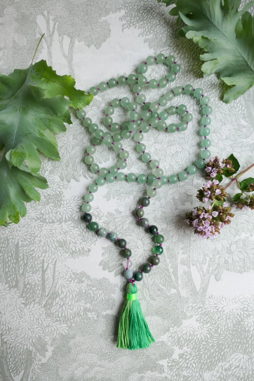 Forest Mala | 108 Beads