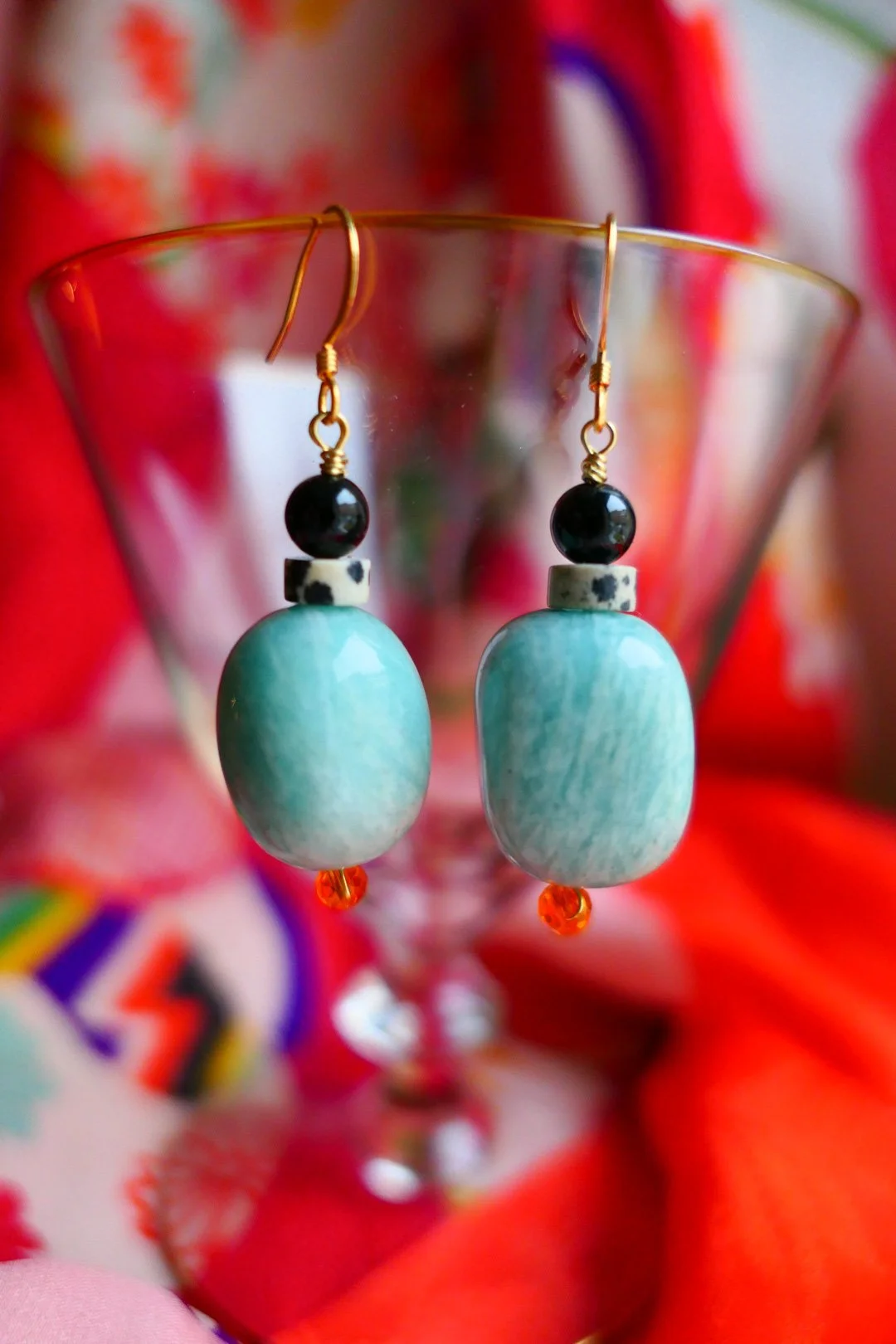 Lazy Parrot Fish Earrings