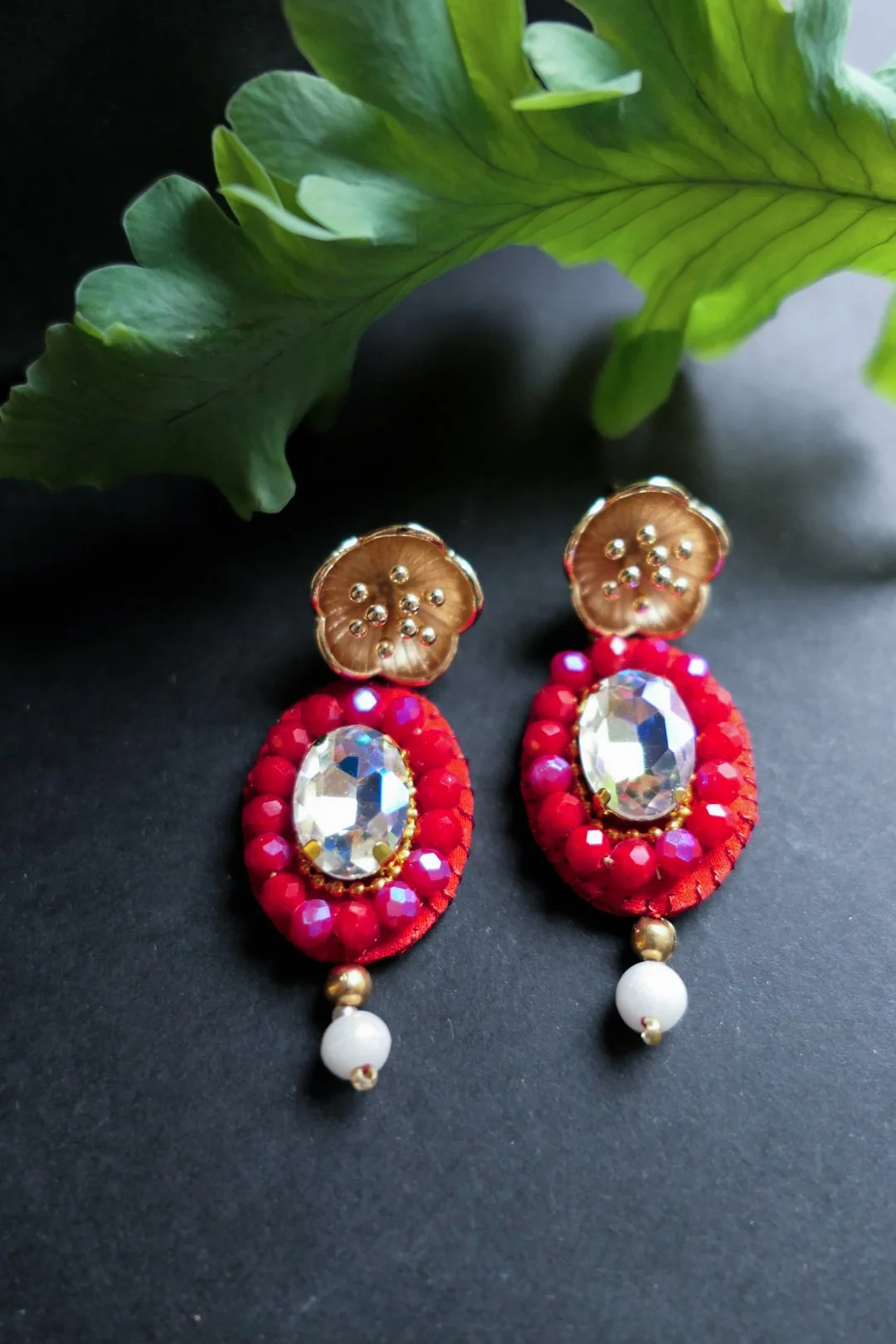 Cranberry Punch Earrings
