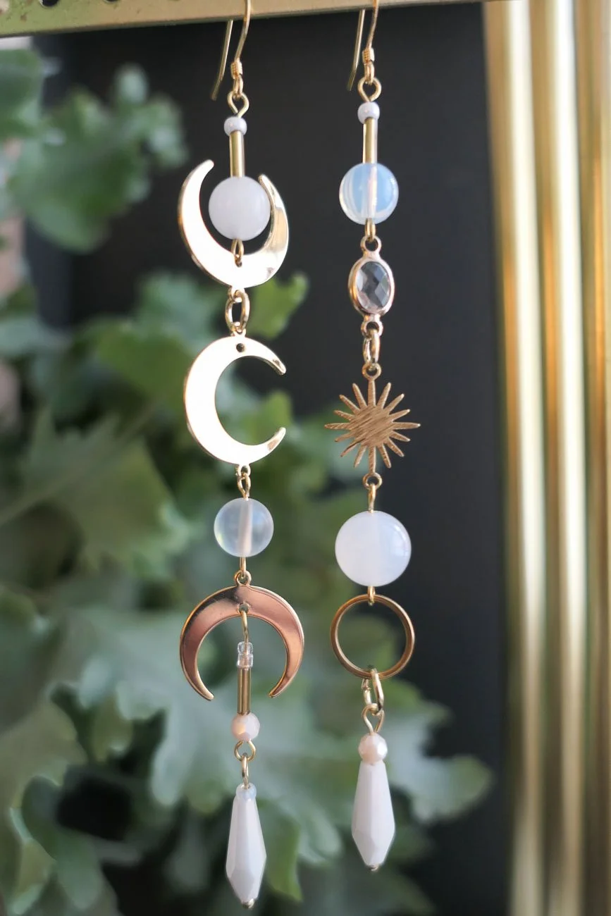 Moon Phase Earrings