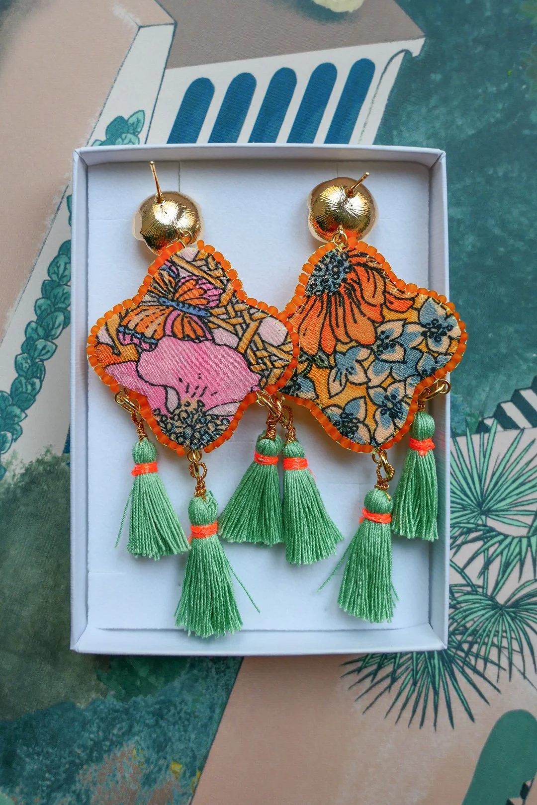 Happiness In Your Eyes - Haute Couture Earrings