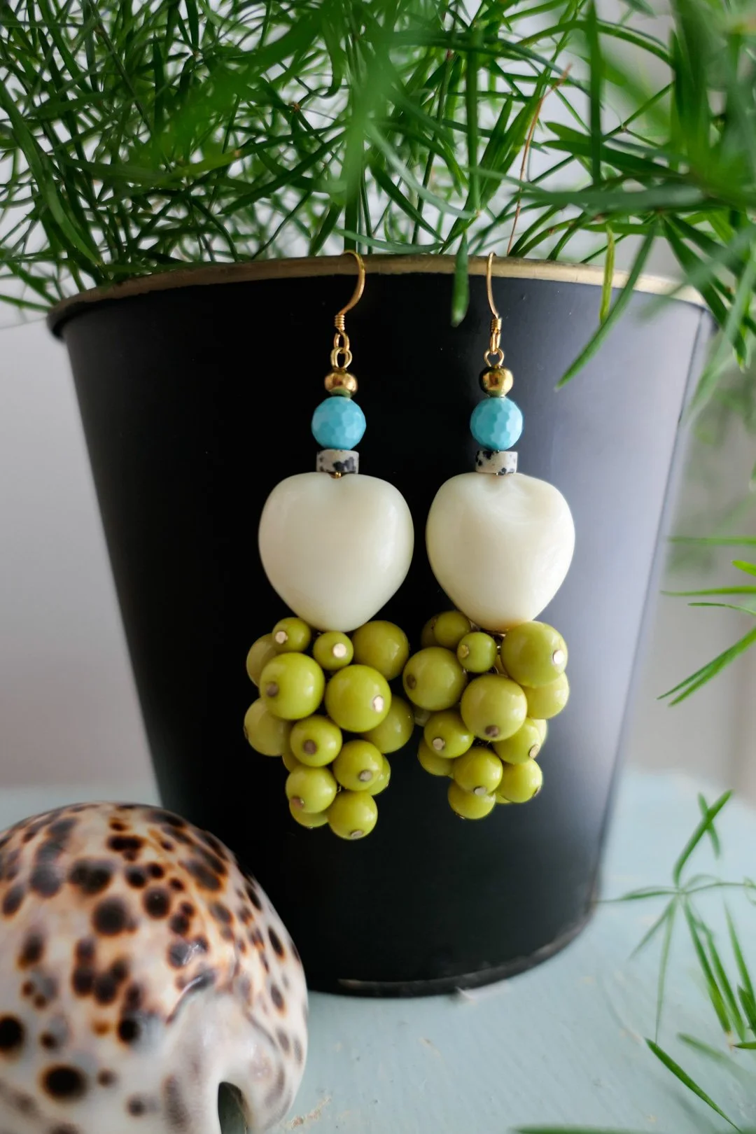 Jungle Heart Earrings