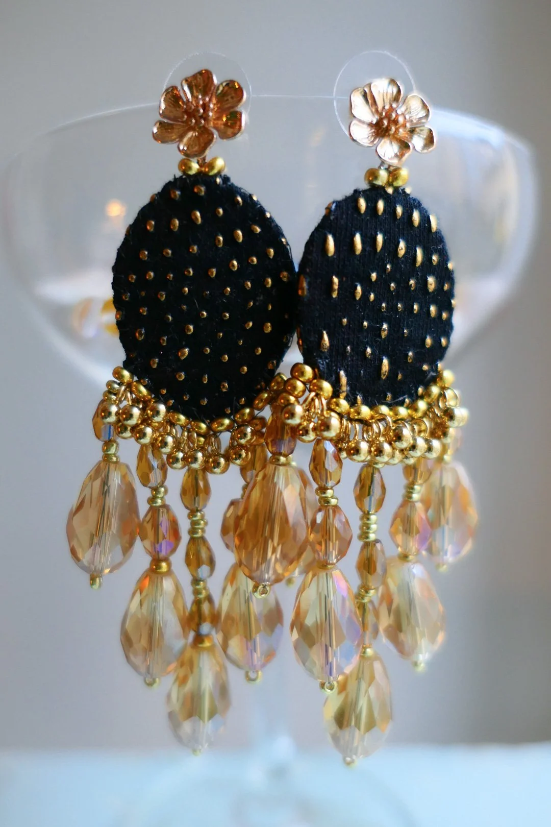 Sparkling Night Earrings